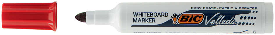 BIC Whiteboard-Marker Velleda 1711, Rundspitze, rot