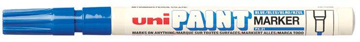 PX-21-25893391ba4d3e uni-ball Permanent-Marker PAINT (PX-21), schwarz