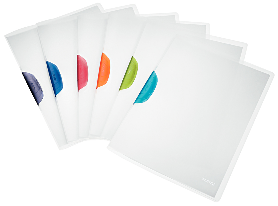 LEITZ Klemmhefter ColorClip Magic, DIN A4, PP, sortiert
