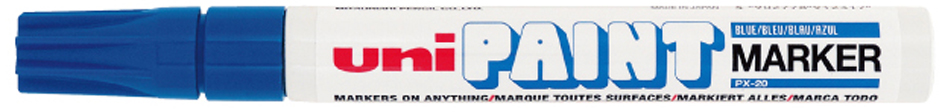 PX20_bleu5893392c0ba8f uni-ball Permanent-Marker PAINT (PX-20), rot