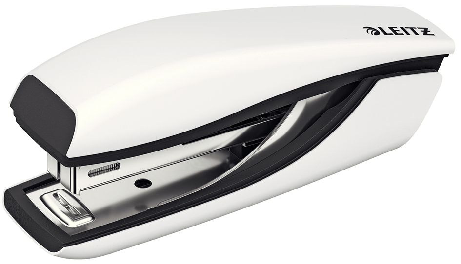 552810013HHwOq68ReR4M LEITZ Heftgerät Mini Nexxt WOW 5528, gelb, im Karton