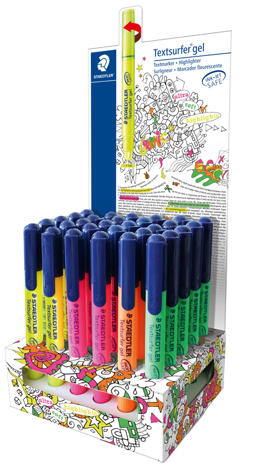 264_CA30 STAEDTLER Textmarker ´Textsurfer gel´, 30er Display