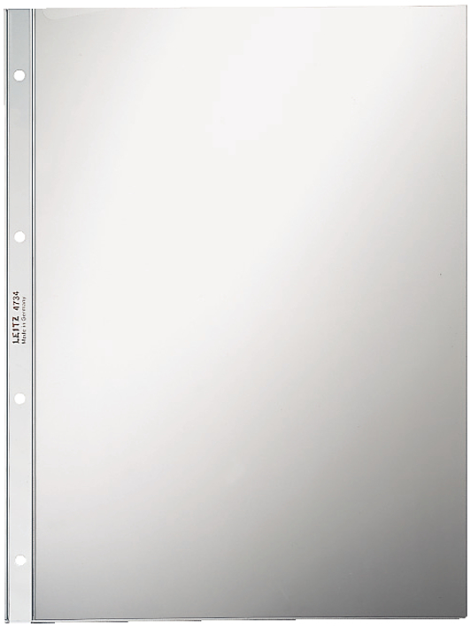 4734000058936402068c4 LEITZ Prospekthülle Super Premium, A4, PVC, glasklar, 0,08mm
