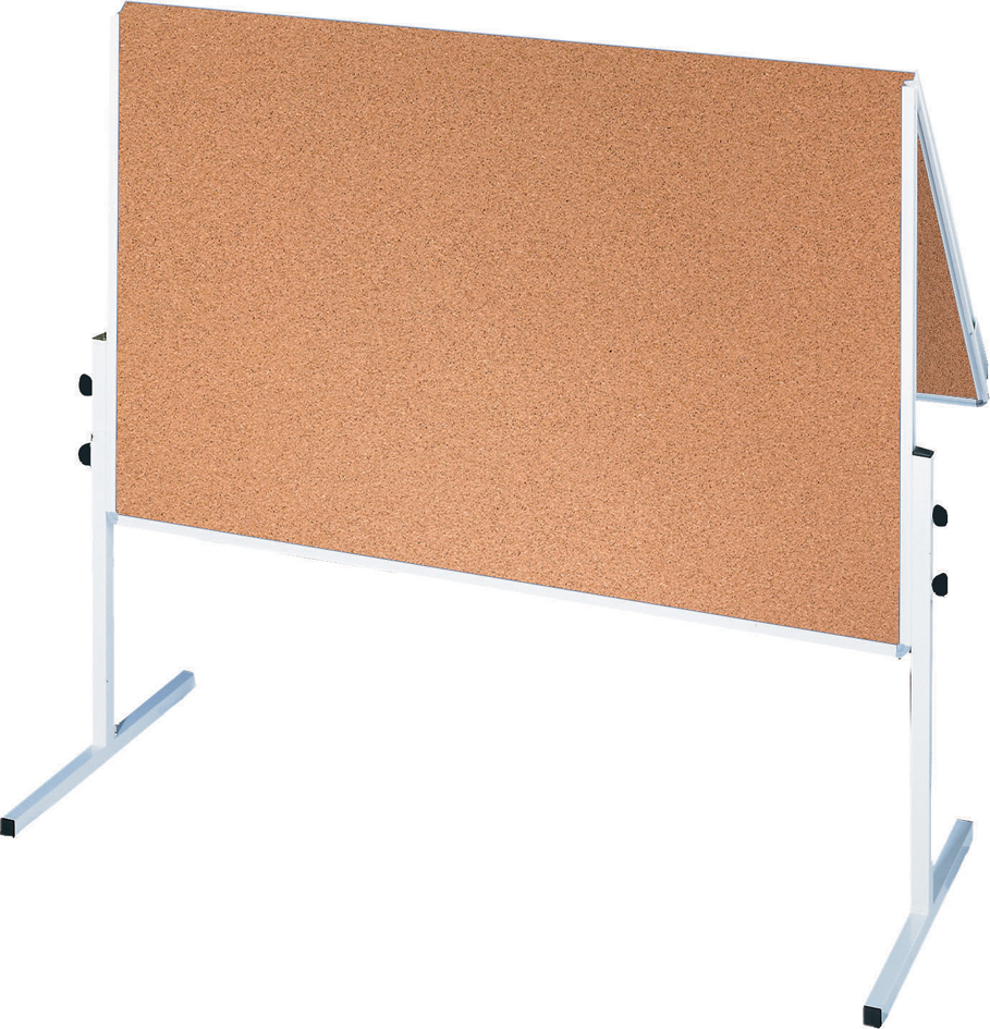 CC-UMTKT-G FRANKEN Moderationstafel ECO, 2x 750 x 1.200 mm, Kork braun
