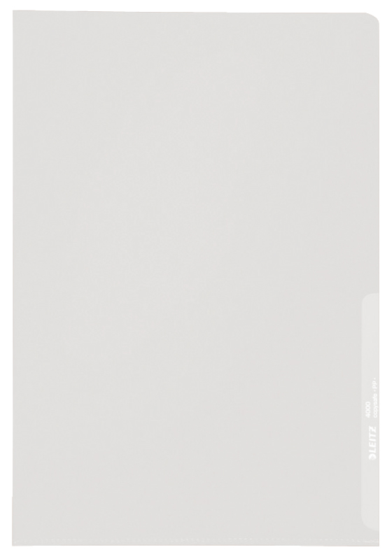 LEITZ Sichthüllen Standard, A4, PP, genarbt, 0,13 mm