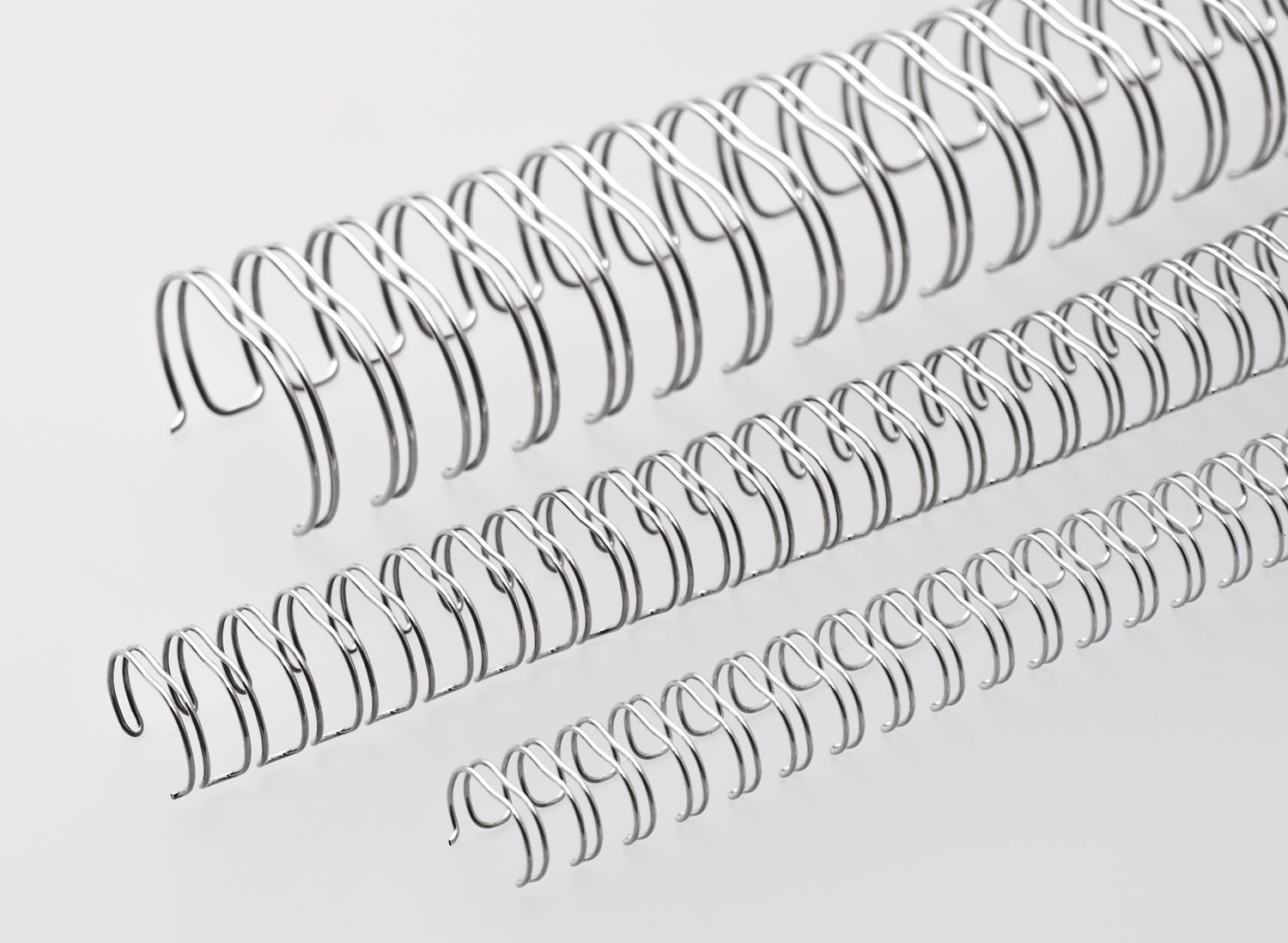 RENZ Drahtbinderücken, Teilung 3:1, 16.0 mm, silber blank (nn) RENZ Drahtbinderücken, Teilung 3:1, 16.0 mm, silber blank (nn)