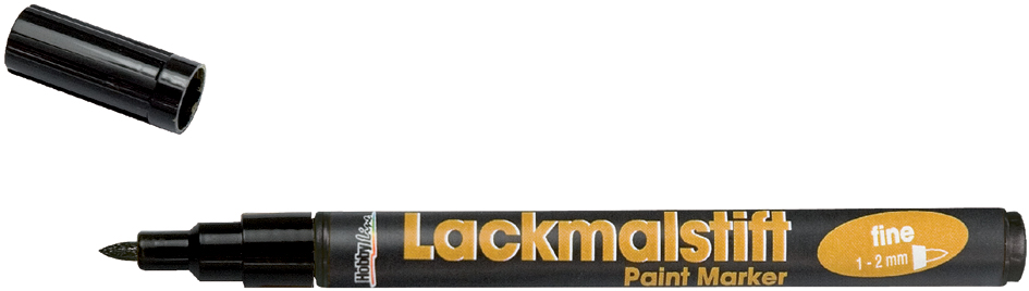 KREUL Lackmarker fine Hobby Line, silber