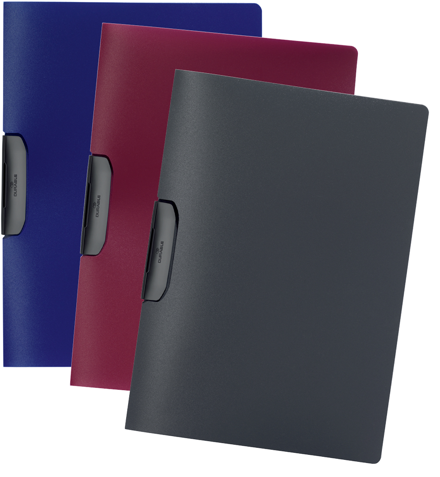 DURABLE Klemmhefter DURASWING, DIN A4, dunkelblau