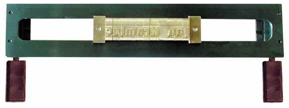f1fcf09f5d1674df8815da2b562746dc O. Frame 1L5.5 für 1 Reihe 5.5mm Fonts
