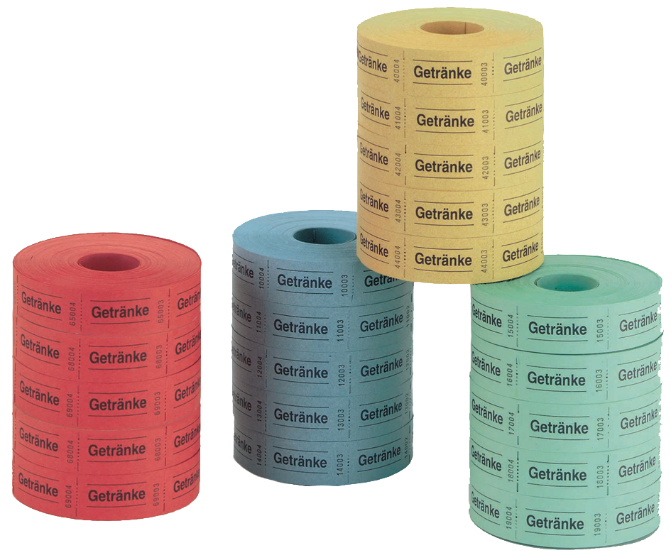 007917800001 herlitz Getränkemarken, 30 x 55 mm, 1.000 Abriss je Rolle