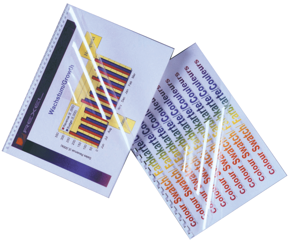 4400024 GBC Einbanddeckel HiClear, DIN A5, kristallklar, 0,24 mm