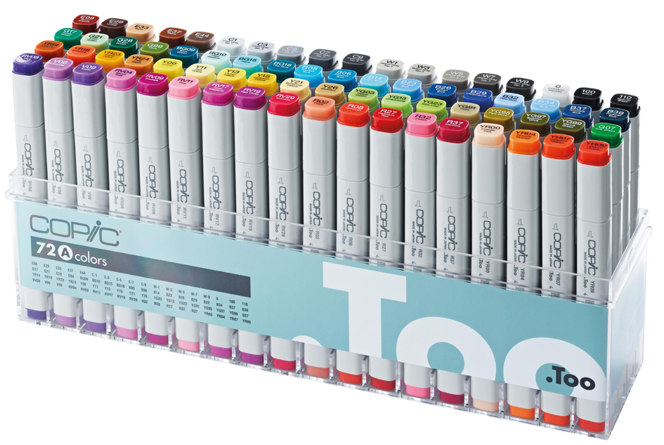 20075160 COPIC Profi Marker, 72er Set 1