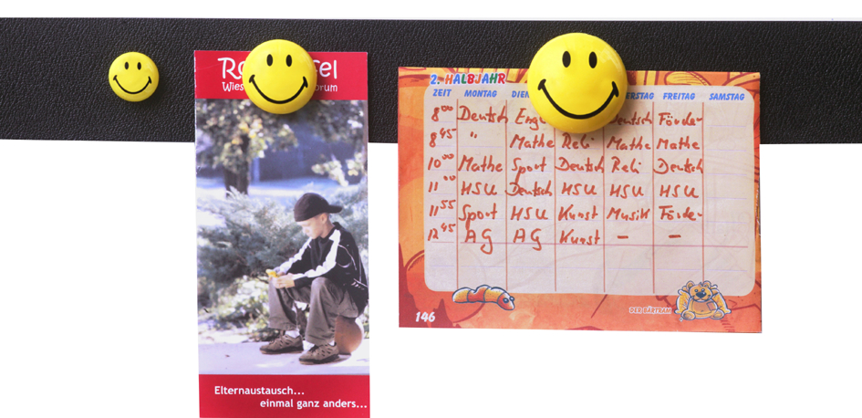 Smilies_Anwendung589350f44af59 magnetoplan Haftmagnet ´Smiley´, Durchmesser: 30 mm