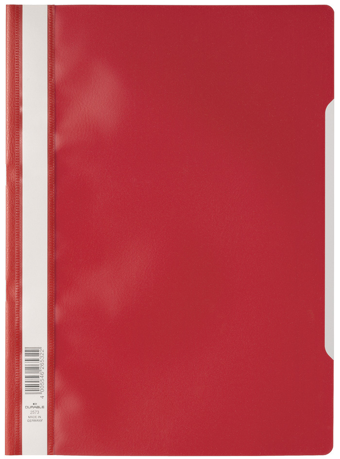 2573-03-durable5893765bbf433 DURABLE Schnellhefter, DIN A4, aus PP-Folie, rot