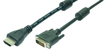 CH0013 LogiLink HDMI - DVI-D 18+1 Monitorkabel, 3,0 m
