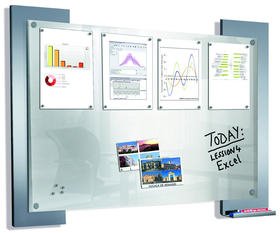 6518 kerkmann Infoboard Look, (B)900 x (H)700 mm, Innenbereich