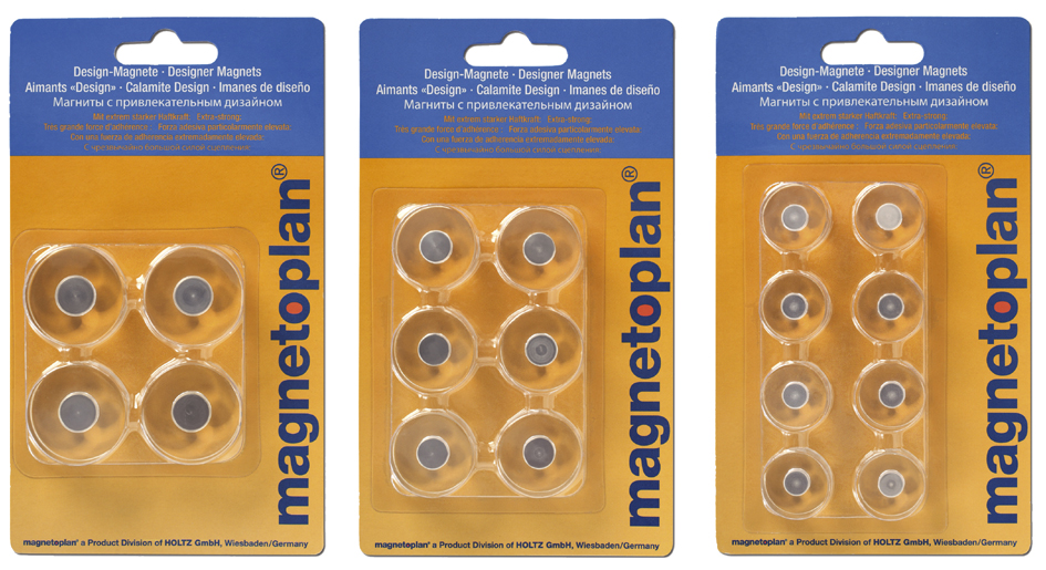magnetoplan Neodym-Magnete Design, Durchmesser: 20 mm