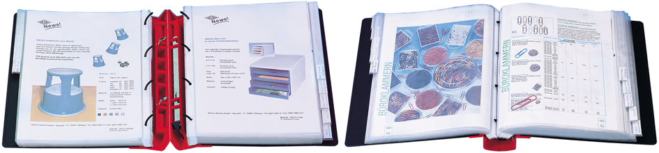 58_18002_beis58934f1967a33 WEDO ERGOGRIP Präsentations-Ordner, 38 mm, schwarz/blau