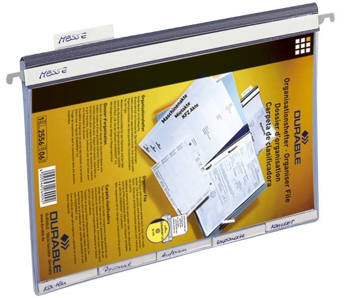 2556_06_GEN_B DURABLE Organisationshefter, DIN A4, blau