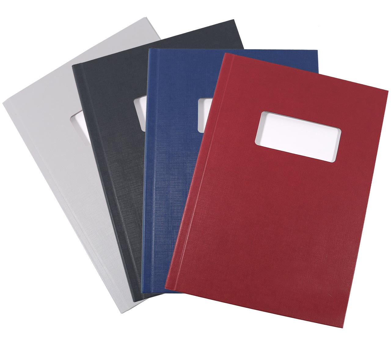 Thermobindemappen Diplomat, 18 mm - schwarz mit Fenster 102x45mm Thermobindemappen Diplomat, 18 mm - schwarz mit Fenster 102x45mm