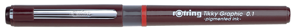 S0814730589324dabacc5 rotring Tikky Graphic Faserschreiber, Strichstärke 0,2 mm