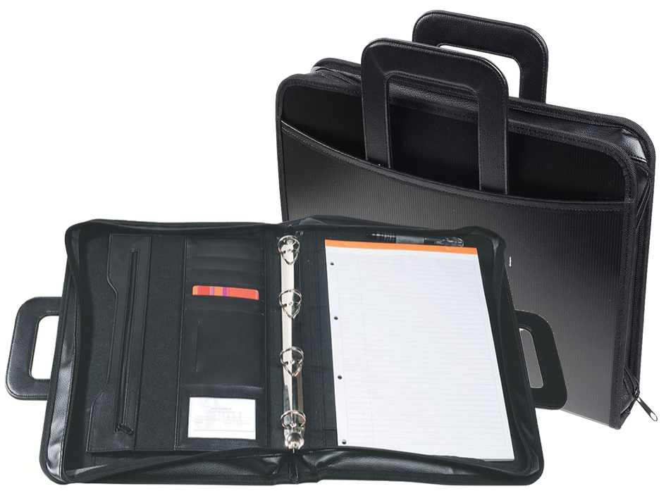 55634E EXACOMPTA Konferenzmappe Exafolder, PP, schwarz