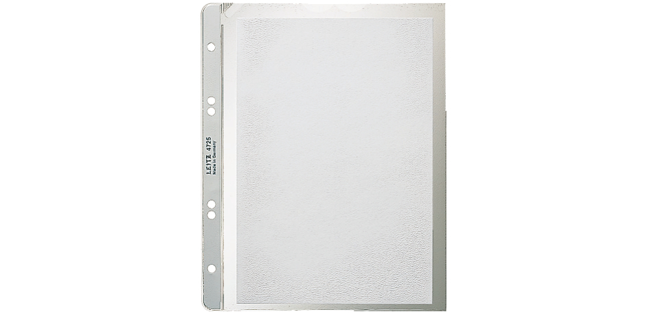 LEITZ Prospekthülle extrastark, A4, PP, genarbt, 0,13 mm