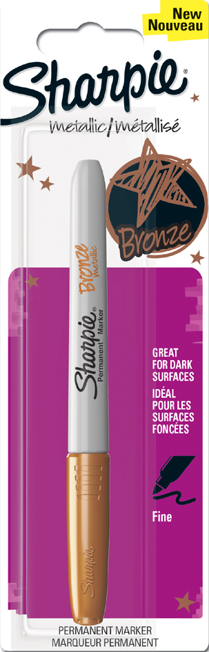 1849113 Sharpie Permanent-Marker Metallic, gold