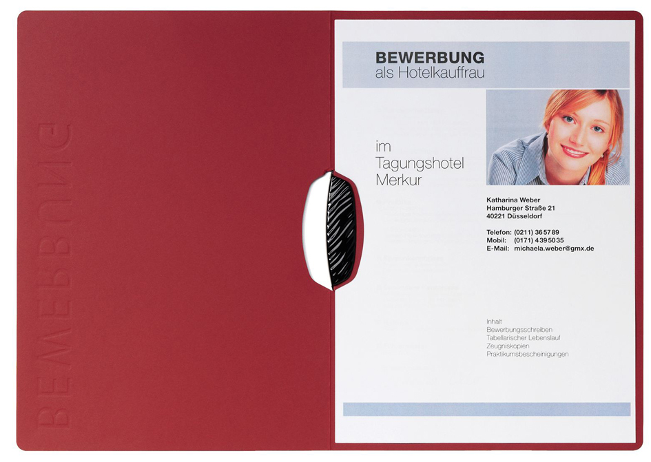 22007_01_web589345b7ebf4a PAGNA Bewerbungsmappe ´Swing´, DIN A4, aus Karton, blau