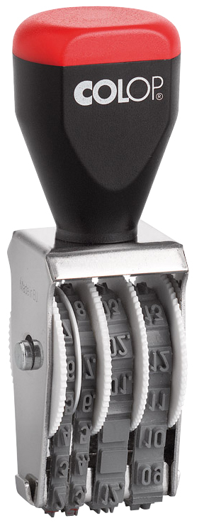 04000SD COLOP Datumstempel 04000SD, Monate in Zahlen