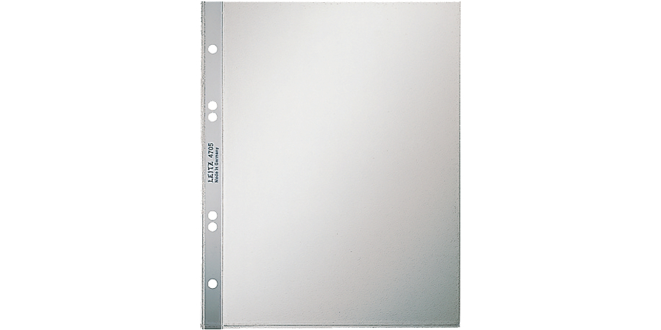 47050003589363f2da16e LEITZ Prospekthülle extrastark, A5, PP, genarbt, 0,13 mm