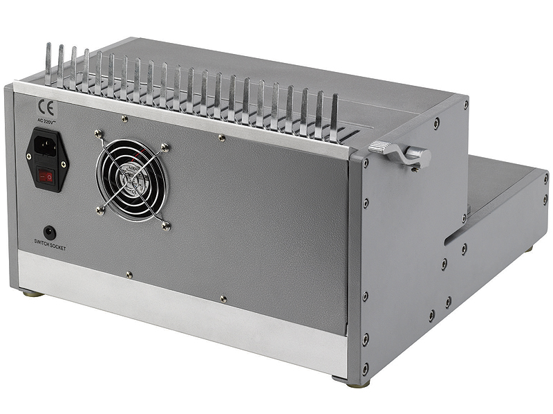 9e370611d4fe2e4cfe8b1678cc708a51 Plastik Bindegerät Fellowes Orion-E 500, elektrisch