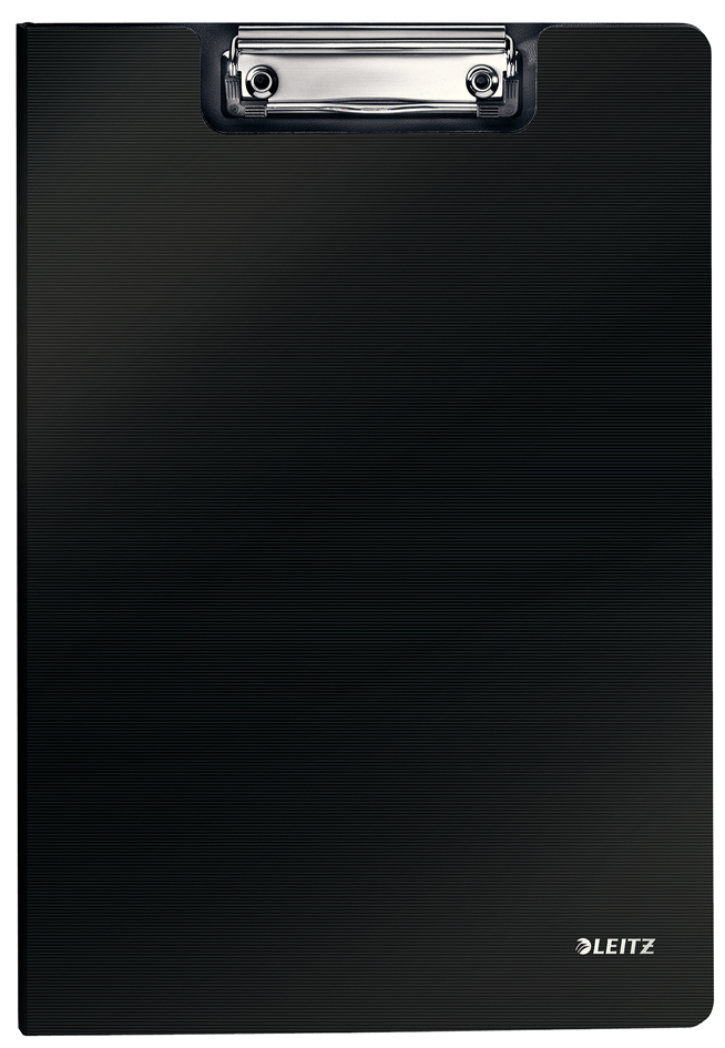 3962109558b57252e6086 LEITZ Klemmbrett-Mappe Solid, DIN A4, Polyfoam, schwarz