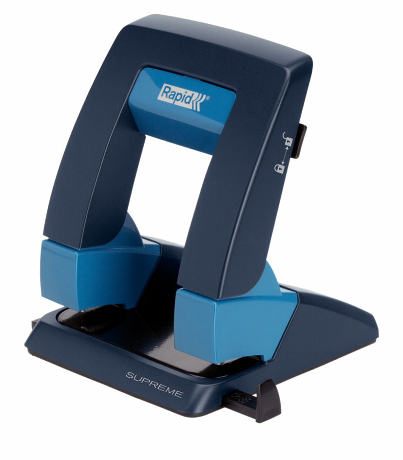 68127302 Rapid Locher Supreme Press Less SP30, schwarz/anthrazit