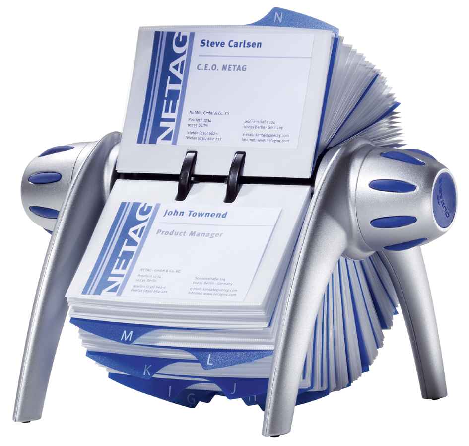 2417_23_GEN_C DURABLE Visitenkartenkartei VISIFIX flip VEGAS