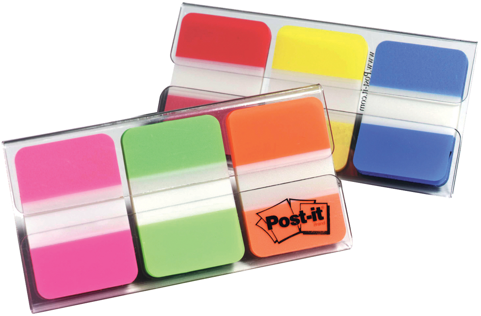 Index-Strong686589373bd745e7 Post-it Haftmarker Index Strong, 25,4 x 38 mm, 3-farbig