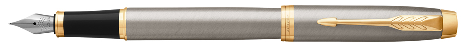 1931656589c5aa649498 PARKER Füllhalter IM Brushed Metal G.C.