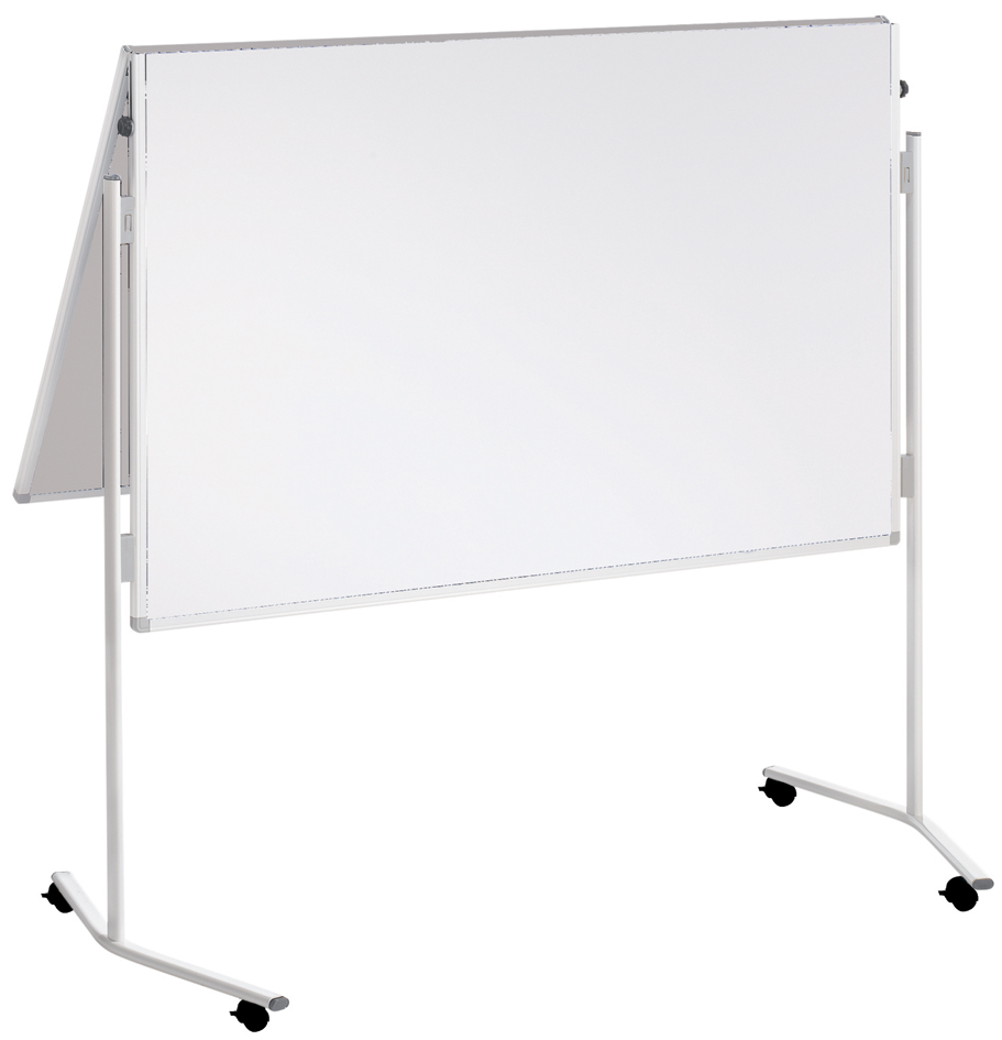 ECO-UMTK-GR FRANKEN Moderationstafel ECO, 2x 750x1.200 mm, Karton, weiß