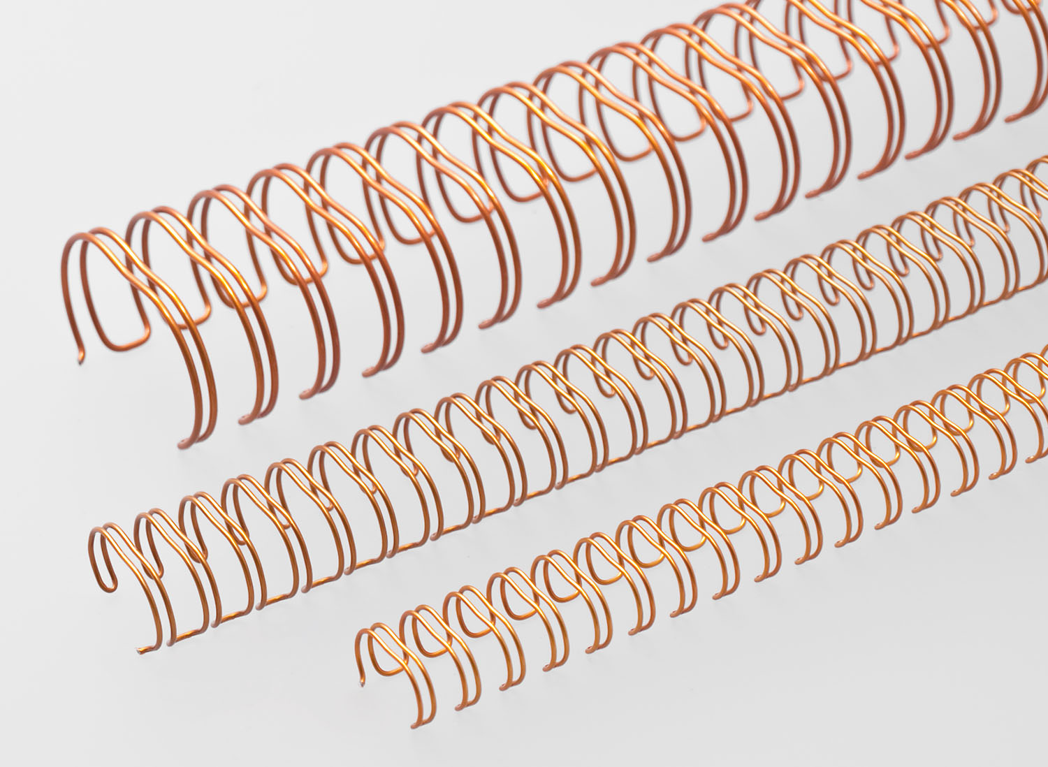 6e0ad4b7bcd063677cbd55f2526b2e07 RENZ Drahtbinderücken, Teilung 3:1, 5.5 mm - gold metallic