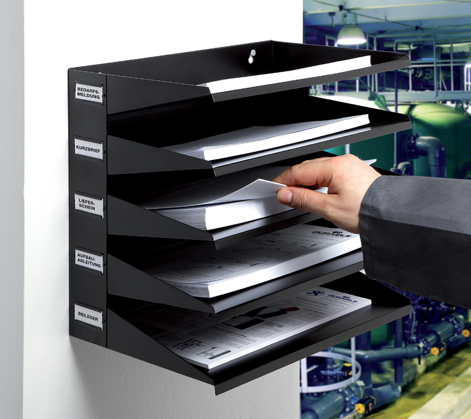 3360_01_APP_A DURABLE Sortierstation Business, 5 Fächer, schwarz