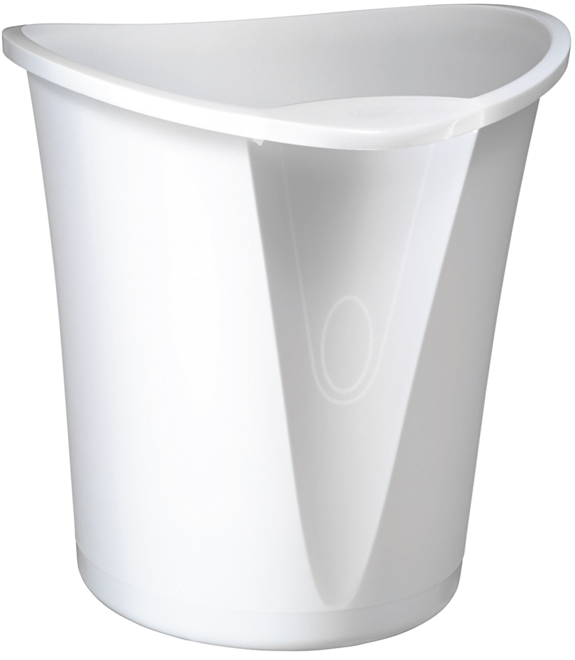 LEITZ Papierkorb Allura, aus Kunststoff, 18 Liter, schwarz