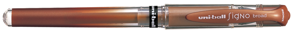 UM-153_BRONZE589338f9eb353 uni-ball Gel-Tintenroller SIGNO broad UM-153, weiß