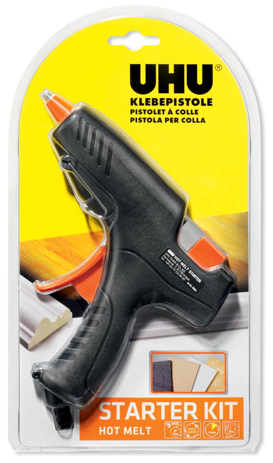 48365 UHU Heißklebepistole Hot Melt Starter Kit