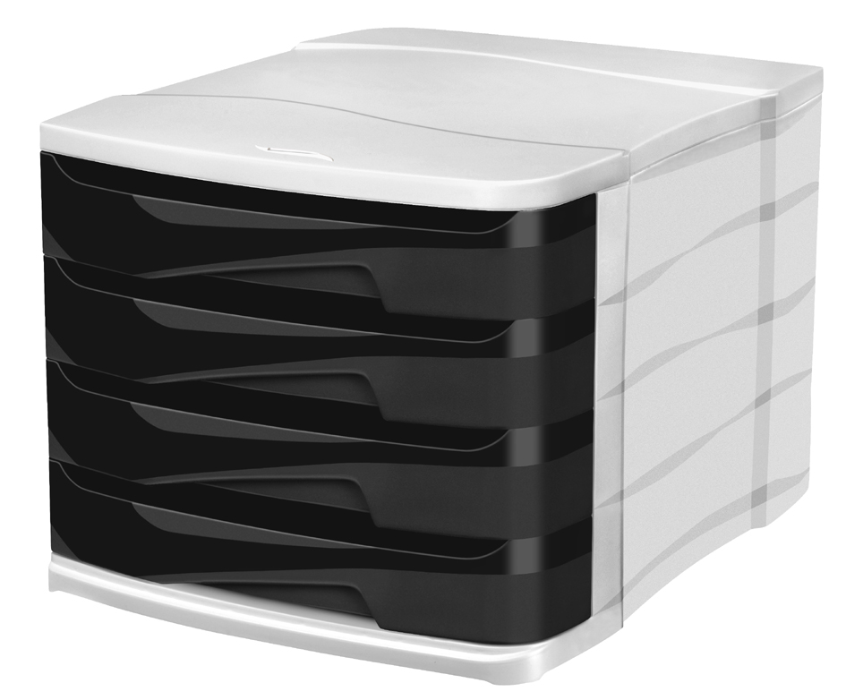 394R_gr_DT0ymo8WVUpUaMn CEP Schubladenbox ELLYPSE OWA, 8 Schübe, schwarz