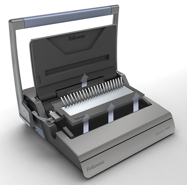 Plastik Bindegerät Fellowes Galaxy 500