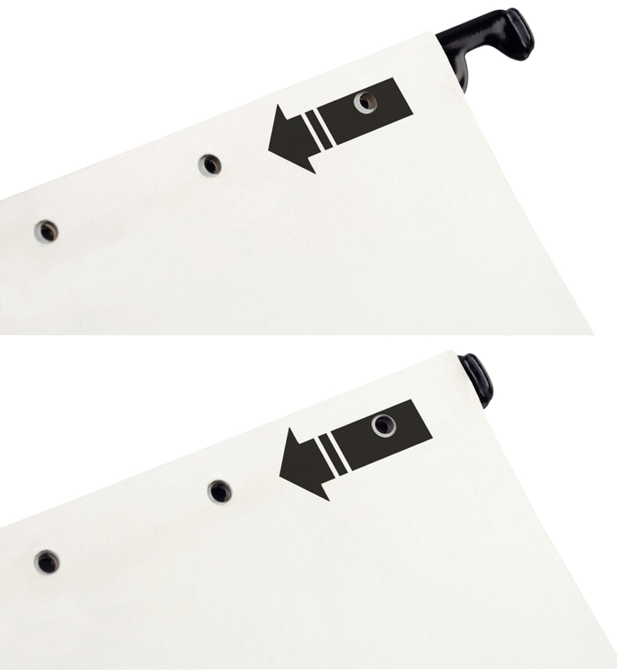 19243001_Schiene58935ff6113cd LEITZ ALPHA Active Hängemappe, A4, seitlich offen, weiß