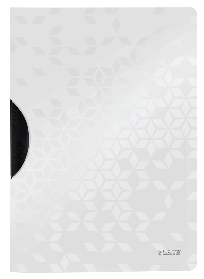 41850001 LEITZ Klemmhefter WOW ColorClip, DIN A4, PP, grün-metallic