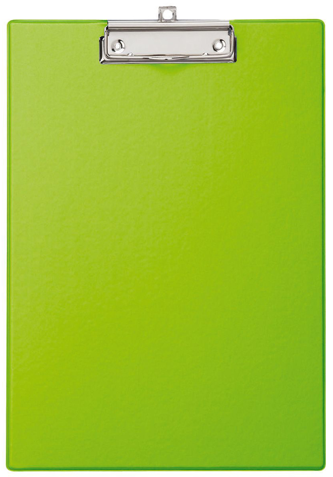 2335254589360ce71475 MAUL Klemmbrett, DIN A4, mit Folienüberzug, hellgrün
