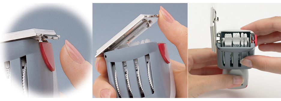 2910_Anw589347b082174 trodat Datumstempel 2910/L ´EINGEGANGEN´ + 4 Felder