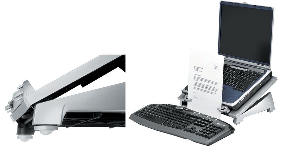 8036701-Detail589afb207cd41 Fellowes Notebook-Ständer Plus Office Suites, silber